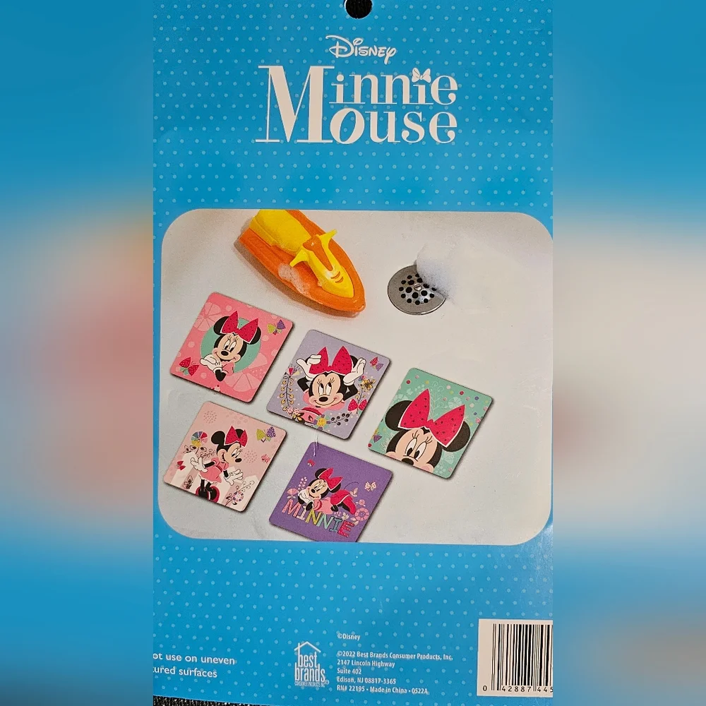 Disney Minnie Mouse 5-Pack Tub Treads